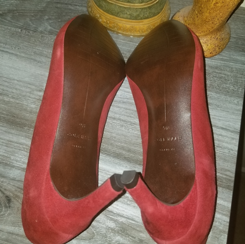 New Cole Haan Pumps 2 inch heel (Burgundy NOT Red)